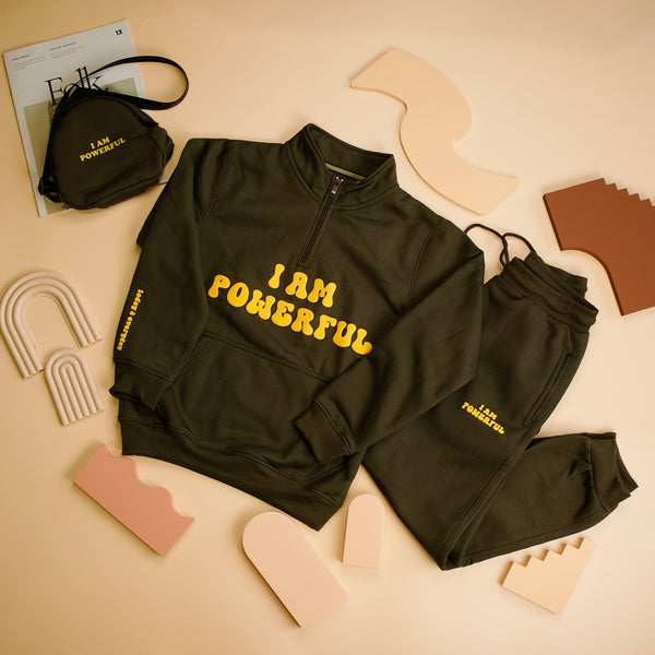 I AM POWERFUL - OLIVE GREEN