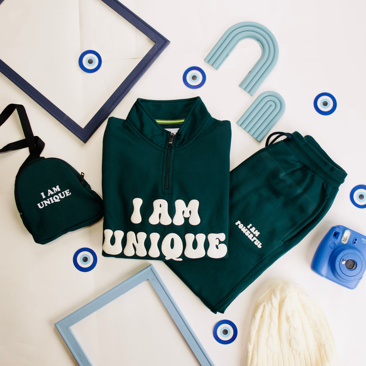 I AM UNIQUE - DARK GREEN