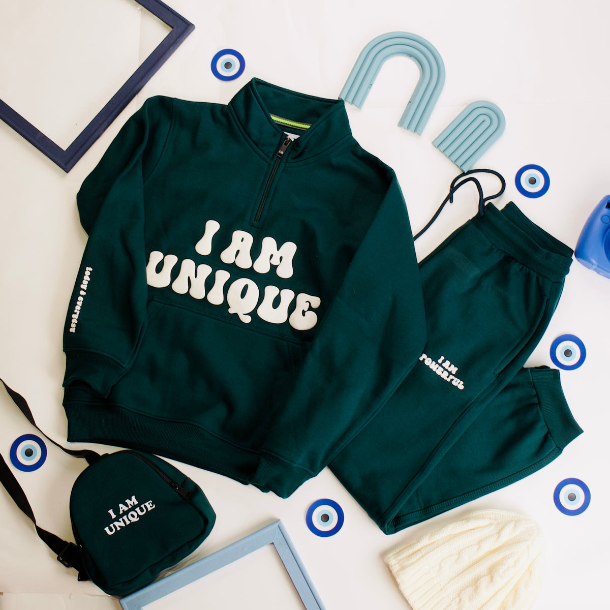 I AM UNIQUE - DARK GREEN