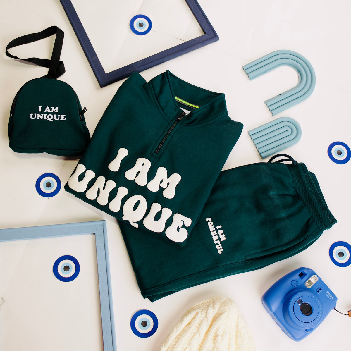 I AM UNIQUE - DARK GREEN