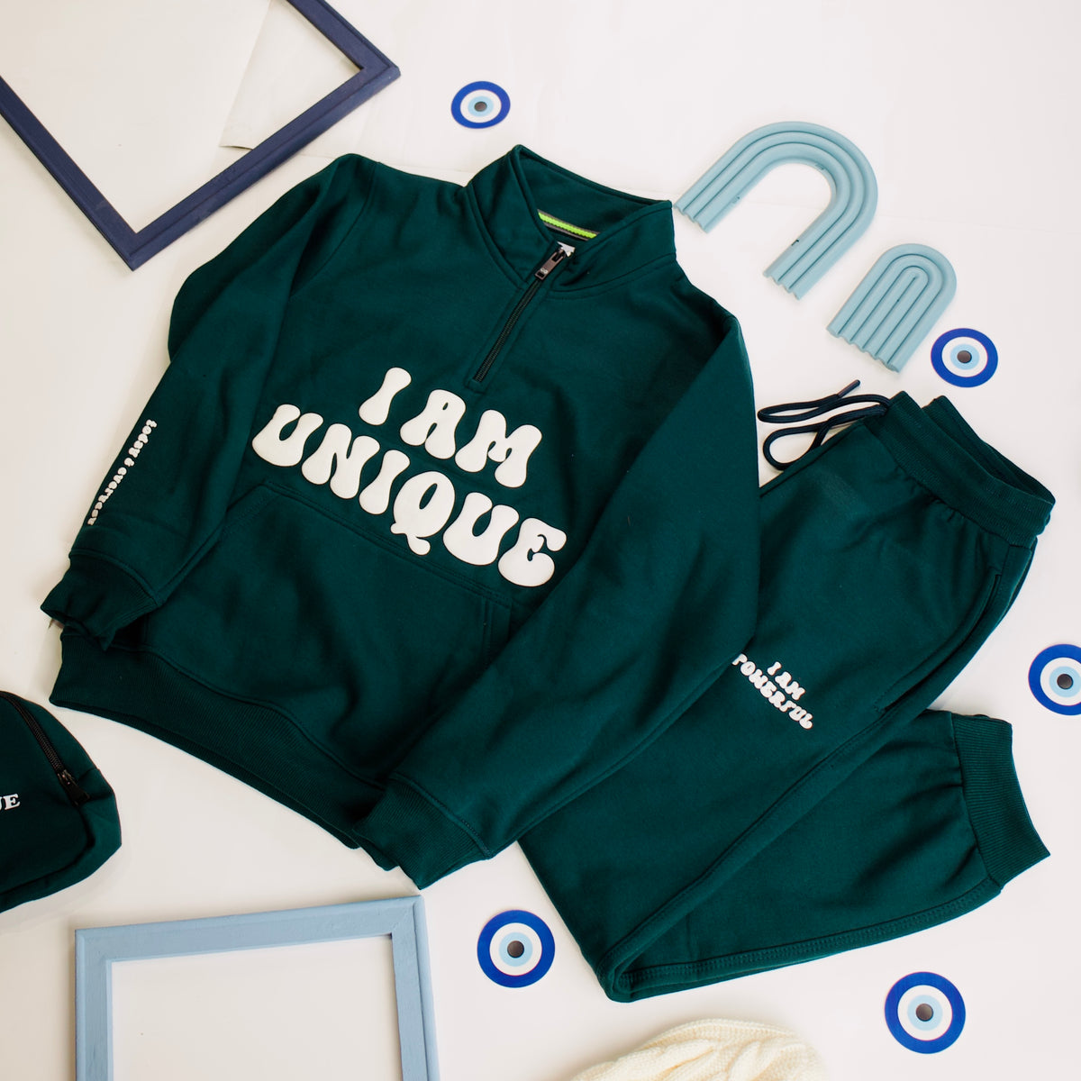 I AM UNIQUE - DARK GREEN